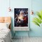 DIY Diamond Art Painting Kits for Adults Santa Claus, Diamond Art Christmas Full Drill Round Rhinestone, Cross Stitch Embroidery Canvas for Crafts Home Decor 12x16inch/30x40cm